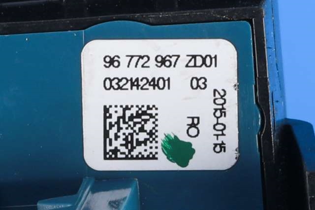 Bryter elektrisk håndbrekk/parkbrems til Peugeot 508 2014-2018 (Type I, Fase 2)  (PEUGEOT|96 772967 ZD-01|)