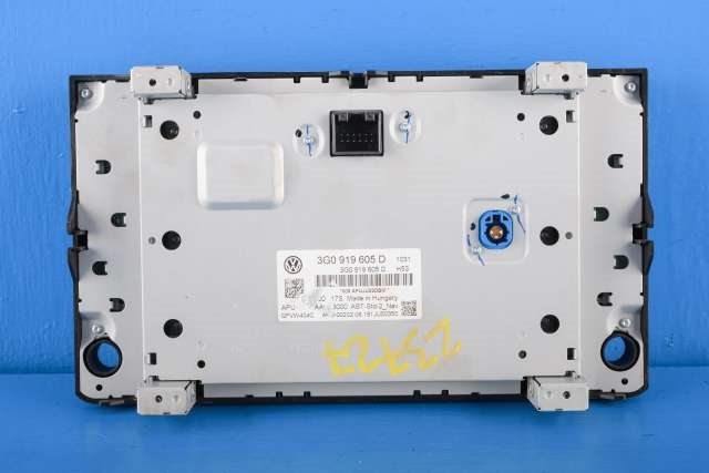 Bilstereo navigasjon betjeningspanel til VW Golf VII 2012-2017 (Fase 1)  (VAG|3G0 919 605 D|)