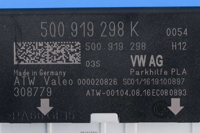 Styreenhet parkering til VW Golf VII 2012-2017 (Fase 1)  (VAG|5Q0 919 298 K|)