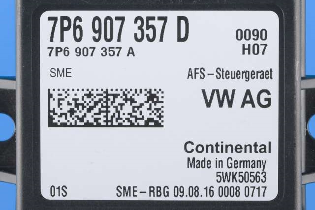 Styreenhet diverse til VW Golf VII 2012-2017 (Fase 1) (VAG|7P6 907 357 D|)