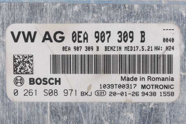 Styreenhet motor til Seat Mii electric 2019-->>  (BOSCH|0 261 S08 971|0EA 907 309 B|)