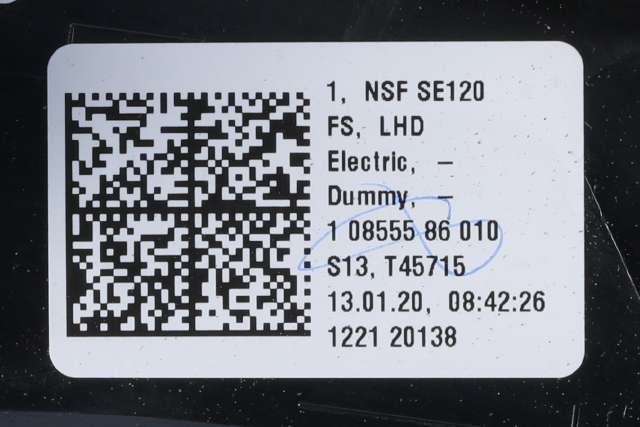 Dashbord friskluftdyse venstre til Seat Mii electric 2019-->>