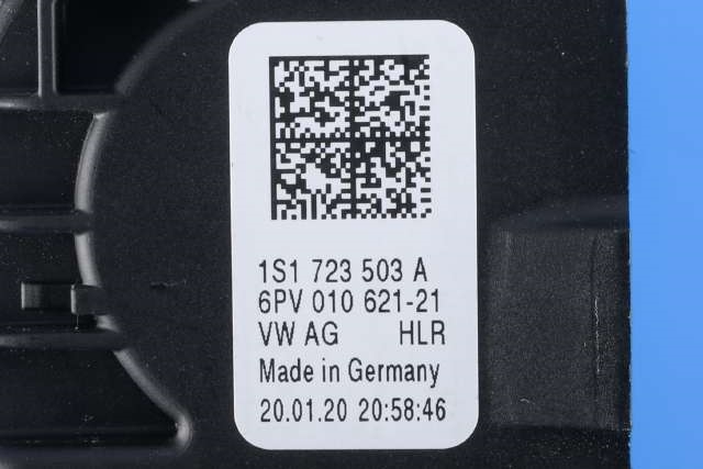 Pedal gass til Seat Mii electric 2019-->> (HELLA|6PV 010 621-21|1S1 723 503 A|)
