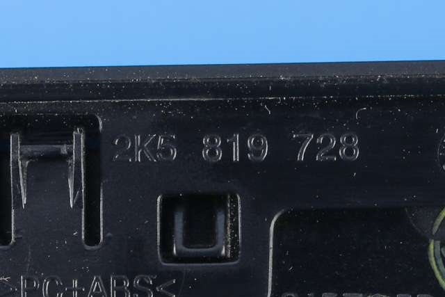 Dashbord friskluftdyse midtkonsoll til VW Caddy 2015-2020 (Type III, Fase 3)