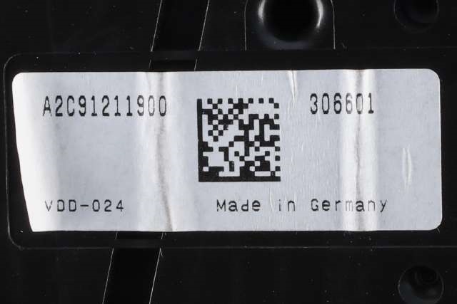 Instrumentpanel til VW e-Golf 2014-2017 (Fase 1) (VDO|A2C91211900|5GE 920 755|)