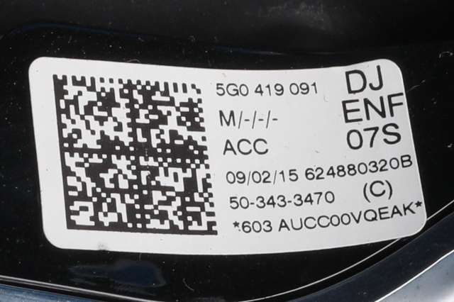Ratt til VW e-Golf 2014-2017 (Fase 1) (VAG|5G0 419 091|)