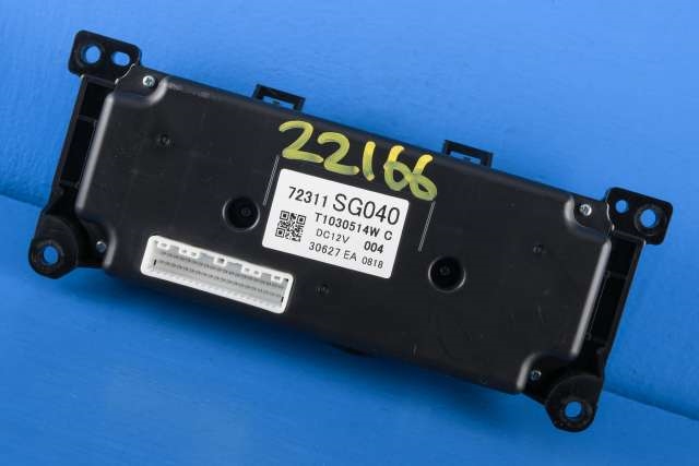 Varmeapparat betjening til Subaru Forester 2013-2019 (Type IV) (SUBARU|72311-SG040|)