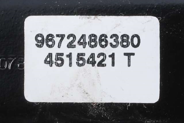 Sikkerhetsbelte foran høyre til Peugeot 508 2014-2018 (Type I, Fase 2)  (PEUGEOT|98 115345 XX|)