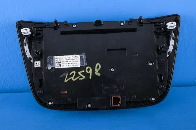 Varmeapparat betjening til Peugeot 508 2014-2018 (Type I, Fase 2) (PEUGEOT|98 077013 XZ-02|)
