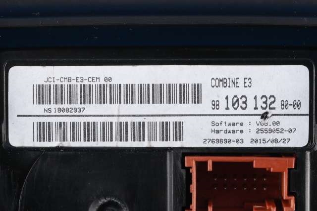 Instrumentpanel til Citroën C4, Cactus 2014-2017 (Fase 1)  (CITROEN|98 103132 80|)
