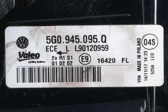 Baklykt venstre ytre til VW e-Golf 2017-2020 (Fase 2)  (VAG|5G0 945 095 Q|)