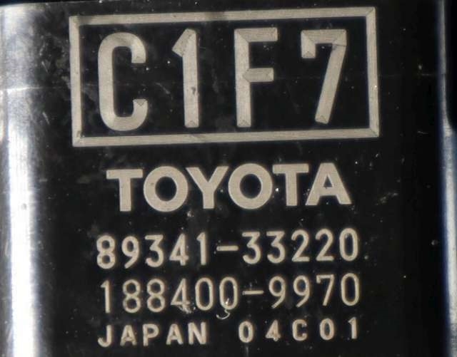 Parkeringssensor bak til Toyota Corolla 2019-->>  (TOYOTA|89341-33220|)