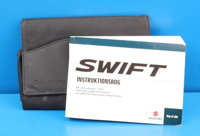 Instruksjonsbok til Suzuki Swift, 2017-->>