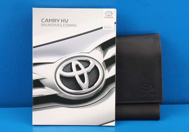 Instruksjonsbok til Toyota Camry, 2019-->>  