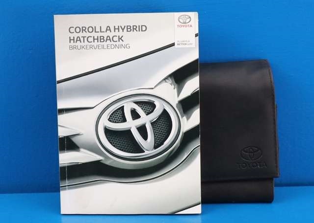 Instruksjonsbok til Toyota Corolla, 2019-->>  