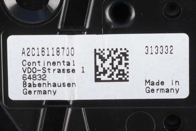 Instrumentpanel til VW e-Golf 2017-2020 (Fase 2)  (VAG|5GE 920 755 D|)