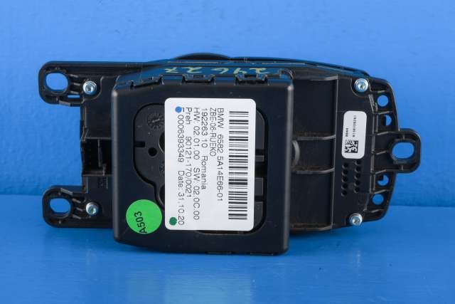 Bilstereo navigasjon betjeningspanel til BMW X1 2015-2022 (F48) (F48) (BMW|65.82-5 A14 E66|)