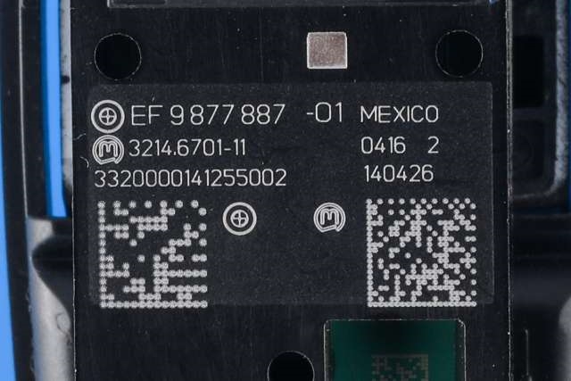 Bryter elektrisk håndbrekk/parkbrems til BMW X1 2015-2022 (F48) (F48) (BMW|9 877 887|)