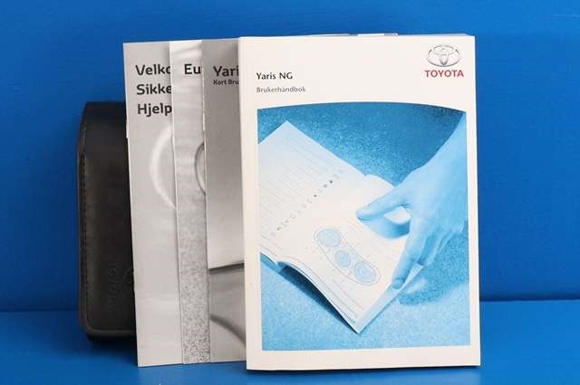 Instruksjonsbok til Toyota Yaris, 2012-2014 (Type III, Fase 1)
