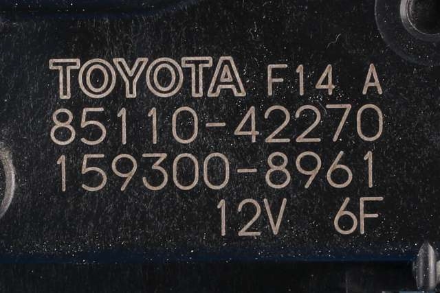 Viskermotor frontrute komplett m/overføring til Toyota RAV4 2019-->> (Type V)  (DENSO|159300-8961|85110-42270|)