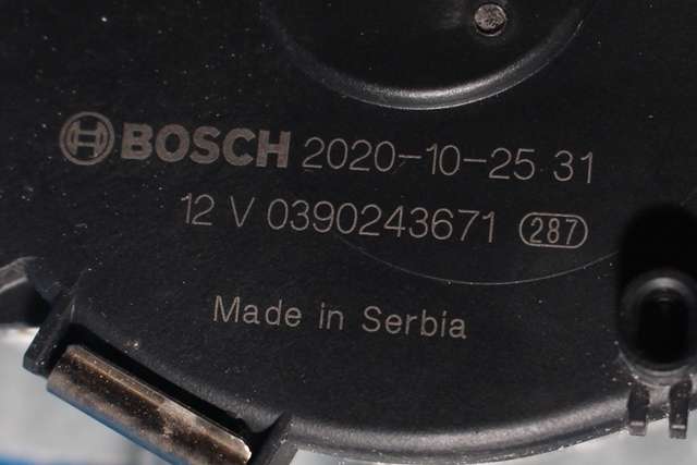 Viskermotor frontrute komplett m/overføring til BMW X1 2015-2022 (F48) (F48) (BOSCH|3 397 022 078|)