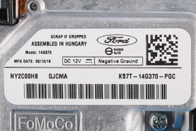 Bilstereo navigasjon skjerm til Ford Mondeo 2019-->> (Type V, Fase 2) (FORD|KS7T-18B955-SA|)