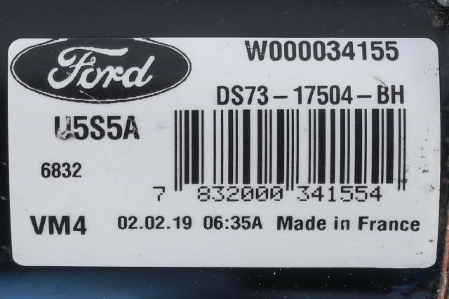 Viskermotor foran høyre til Ford Mondeo 2019-->> (Type V, Fase 2)  (FORD|DS73-17504-BH|)