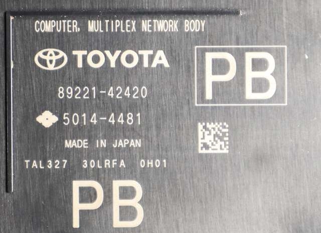 Styreenhet diverse til Toyota RAV4 2019-->> (Type V)  (TOYOTA|89221-42420|)