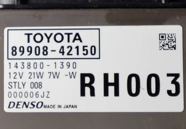 Styreenhet LED til Toyota RAV4 2019-->> (Type V)  (TOYOTA|89908-42150|)