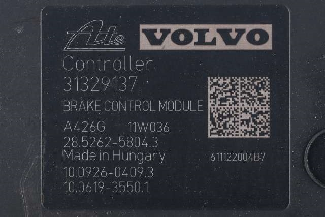 ABS sentral til Volvo V60 2010-2013 (Type I, Fase 1)  (VOLVO|P31329137|)