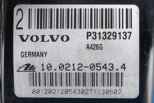 ABS sentral til Volvo V60 2010-2013 (Type I, Fase 1)  (VOLVO|P31329137|)