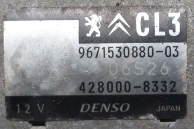 Starter til Citroën C4, Cactus 2014-2017 (Fase 1)  (DENSO|428000-8332|96 715308 80|)