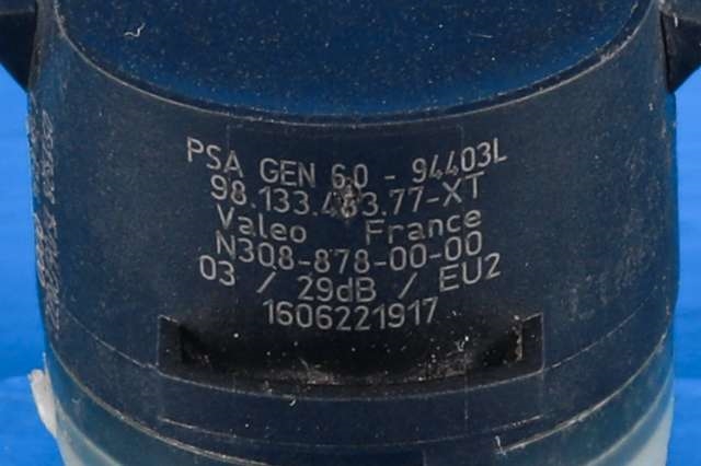 Parkeringssensor bak til Peugeot Partner 2019-->> (Type III) (PEUGEOT|98 133483 77|)