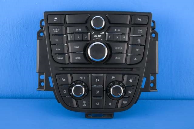 Bilstereo navigasjon betjeningspanel til Opel Astra J, 2010-2015  (GM|13 346 050)