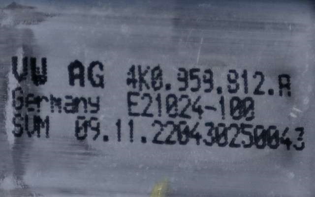 Ruteheis høyre foran til VW ID.3 2020-->>  (VAG|10A 837 402 C|)