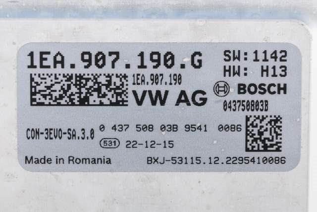 Inverter elbil til VW ID.3 2020-->> (VAG|1EA 907 190 G|)