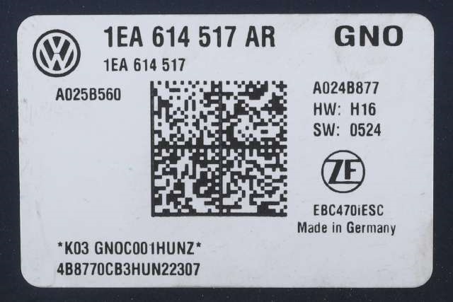 ABS sentral til VW ID.3 2020-->> (VAG|1EA 614 517 AR|)