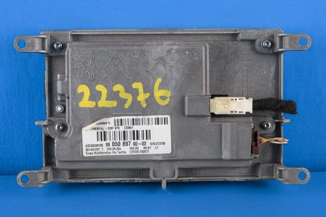 Bilstereo navigasjon skjerm til Citroën C4, Picasso 2013-2018 (Type II) (CITROEN|98 050897 80|)