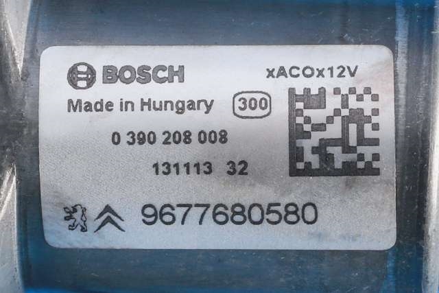 Viskermotor bakrute til Citroën C4, Picasso 2013-2018 (Type II)  (BOSCH|0 390 208 008|96 776805 80|)