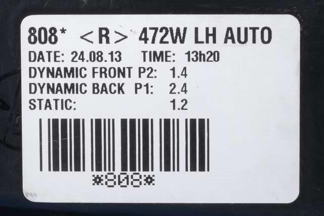 Varmeapparat motor til Toyota Auris 2013-2015 (Type II, Fase 1) (DENSO|272700-8084|)