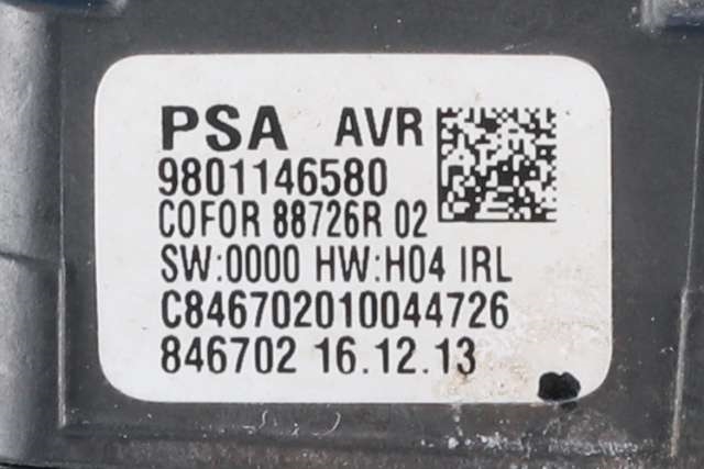 Parkeringskamera bak til Citroën C4, Picasso 2013-2018 (Type II) (CITROEN|98 011465 80|)