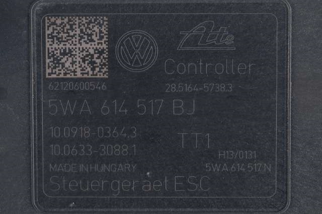 ABS sentral til VW Caddy 2020-->> (Type IV)  (VAG|5WA 614 517 BJ|)