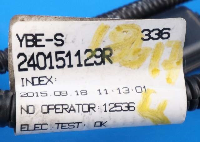 Ledningsnett til Renault Zoe 2013-2019 (Fase 1) (RENAULT|2401 51129R|)
