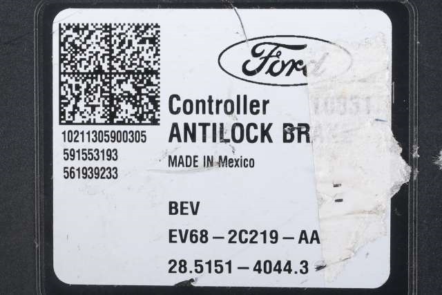 ABS sentral til Ford Focus, electric 2012-2018  (FORD|EV68-2C555-AA|)