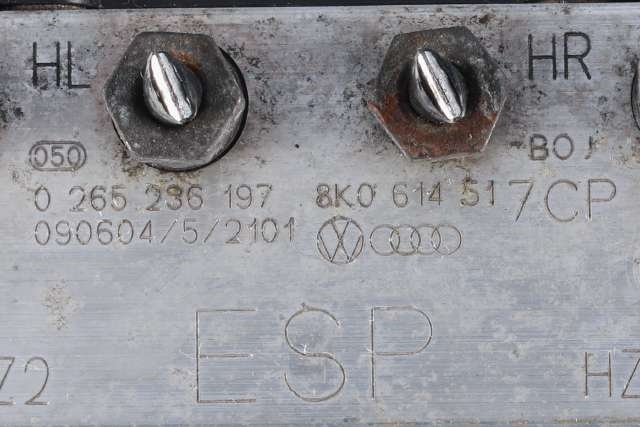 ABS sentral til Audi A4 2007-2014 (Type IV) (B8) (B8) (VAG|8K0 614 517 CP|8K0 907 379 AK|)