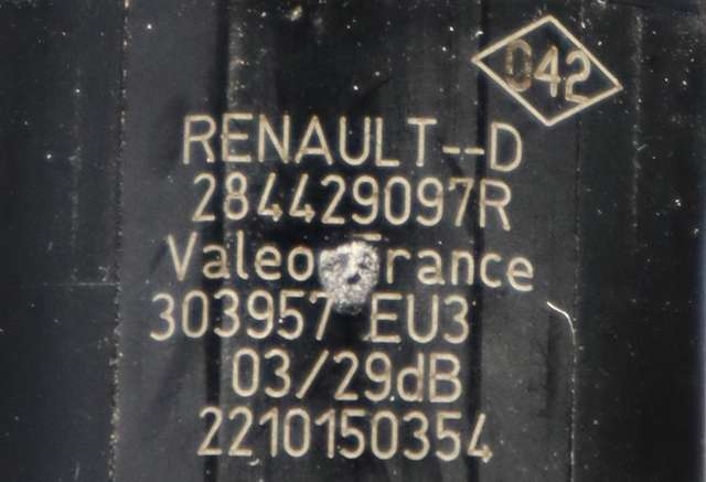 Parkeringssensor foran til Renault Zoe 2013-2019 (Fase 1)  (RENAULT|2844 29097R|)
