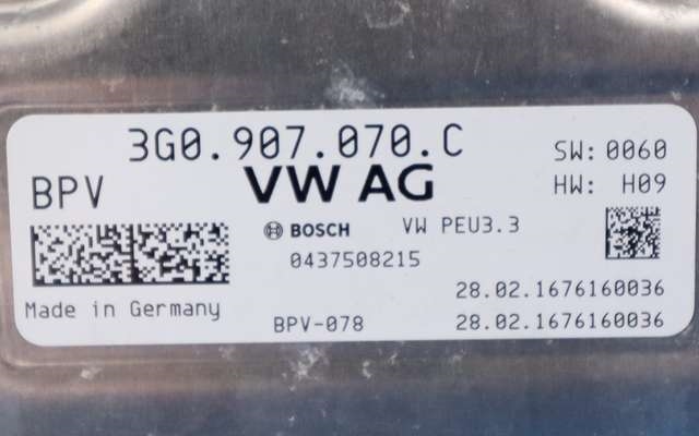 Inverter hybrid til VW Passat 2015-2019 (Fase 1) (B8) (B8) (VAG|3G0 907 070 C|)