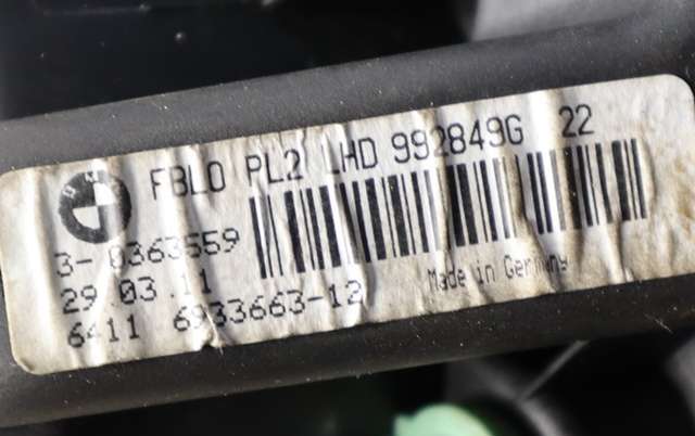 Varmeapparat motor til BMW X1 2009-2015 (E84) (E84) (BMW|64.11-6 933 663|)