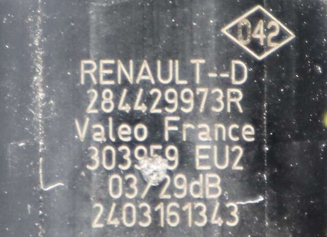 Parkeringssensor bak til Renault Zoe 2013-2019 (Fase 1) (RENAULT|2844 29973R|)