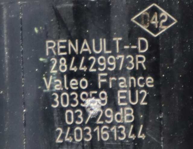 Parkeringssensor bak til Renault Zoe 2013-2019 (Fase 1) (RENUALT|2844 29973R|)